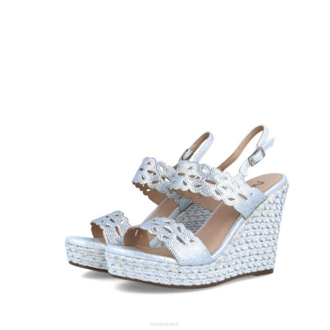 Menbur kvinnor silver barlia casual chic sko 608J3570