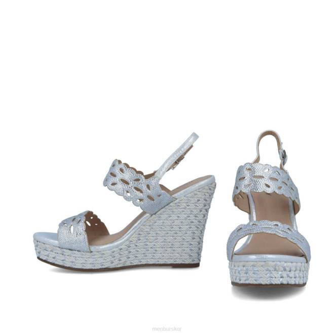 Menbur kvinnor silver barlia casual chic sko 608J3570