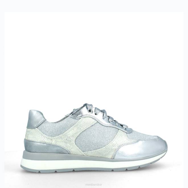Menbur kvinnor silver bolotana casual chic sko 608J417