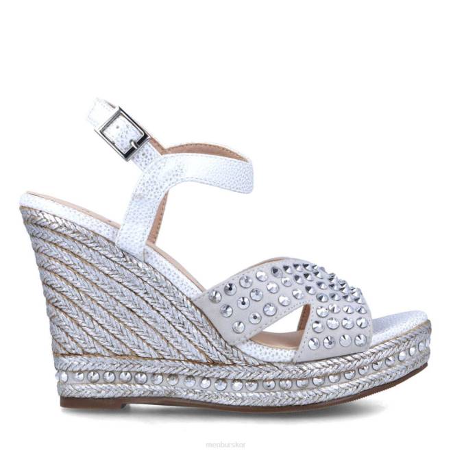 Menbur kvinnor silver breuil casual chic sko 608J3076