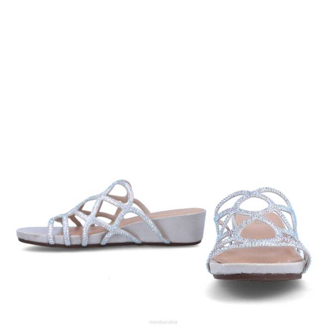 Menbur kvinnor silver foscalina casual chic sko 608J3186