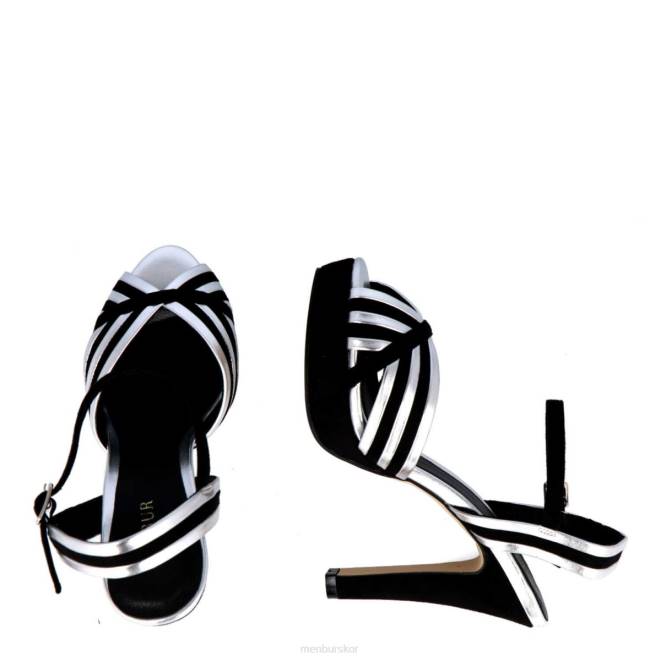 Menbur kvinnor silver terme casual chic sko 608J346