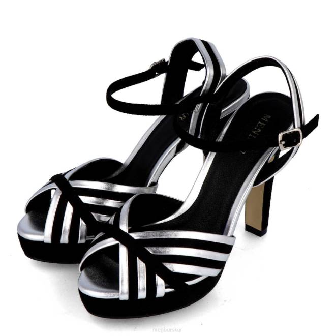 Menbur kvinnor silver terme casual chic sko 608J346