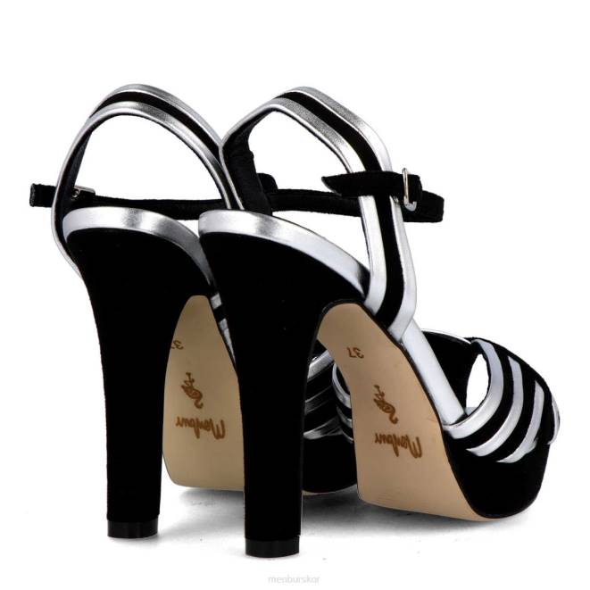 Menbur kvinnor silver terme casual chic sko 608J346