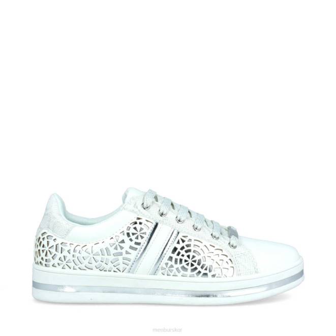Menbur kvinnor silver testikel casual chic sko 608J3427