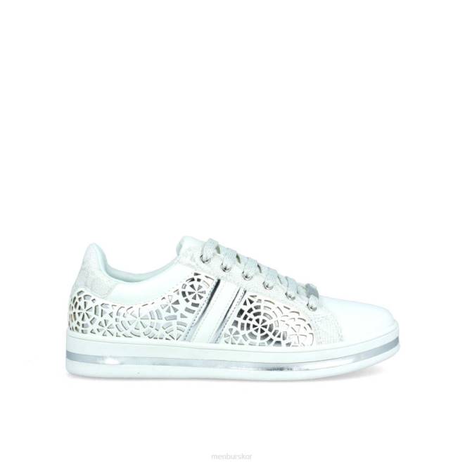 Menbur kvinnor silver testikel casual chic sko 608J3427