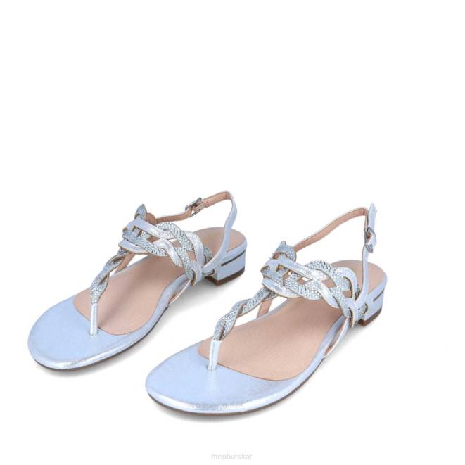 Menbur kvinnor silver venaria casual chic sko 608J3327