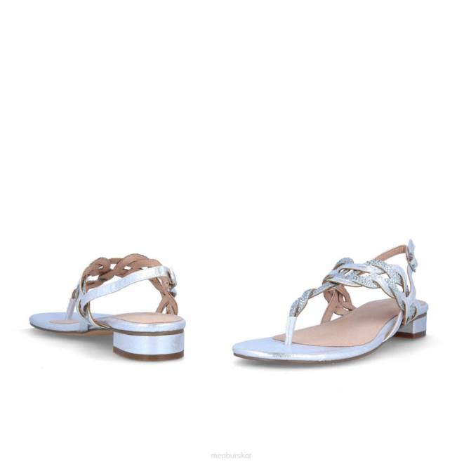 Menbur kvinnor silver venaria casual chic sko 608J3327