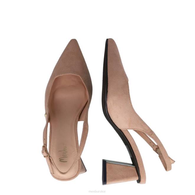 Menbur kvinnor smink rosa Jungfrun casual chic sko 608J3477