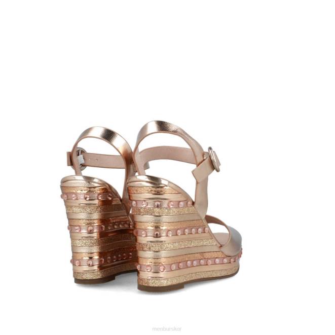 Menbur kvinnor smink rosa ailano casual chic sko 608J3624