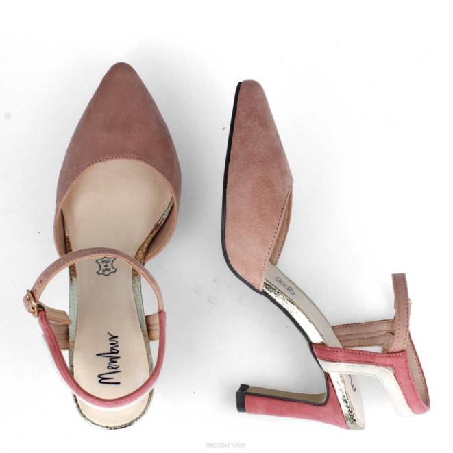 Menbur kvinnor smink rosa alezio casual chic sko 608J3516