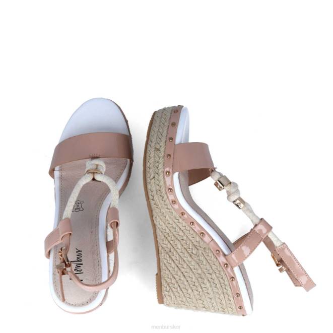 Menbur kvinnor smink rosa altovia casual chic sko 608J312