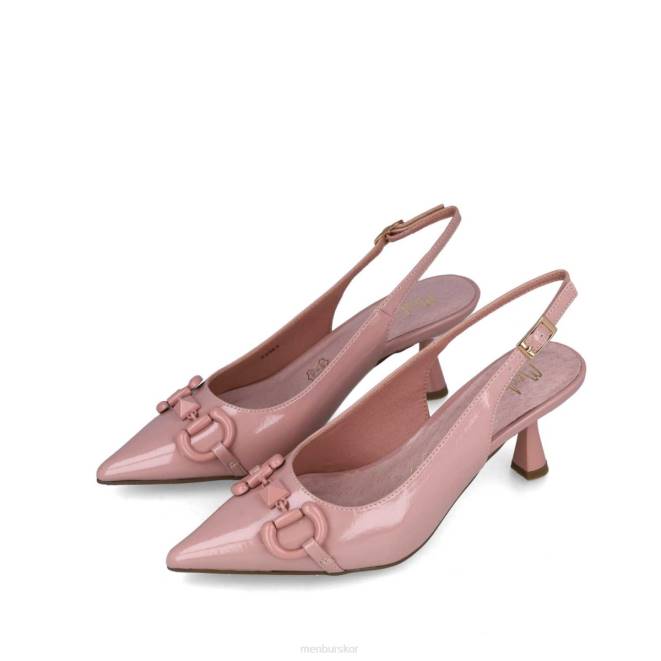 Menbur kvinnor smink rosa antares casual chic sko 608J3009