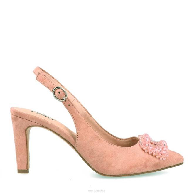 Menbur kvinnor smink rosa antronapiana casual chic sko 608J3519