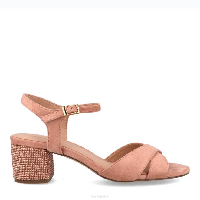 Menbur kvinnor smink rosa apricale casual chic sko 608J3342