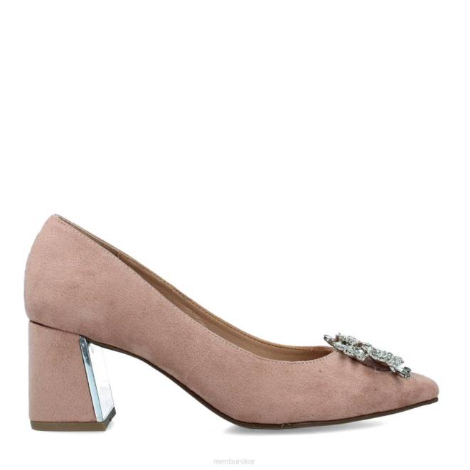 Menbur kvinnor smink rosa badolo casual chic sko 608J380