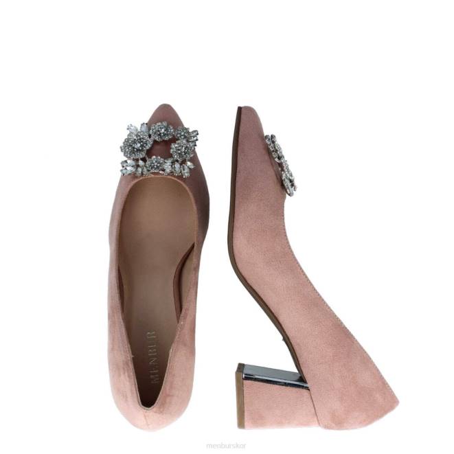 Menbur kvinnor smink rosa badolo casual chic sko 608J380
