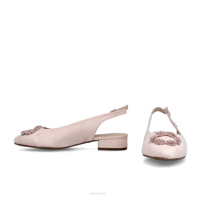 Menbur kvinnor smink rosa bagaladi casual chic sko 608J335
