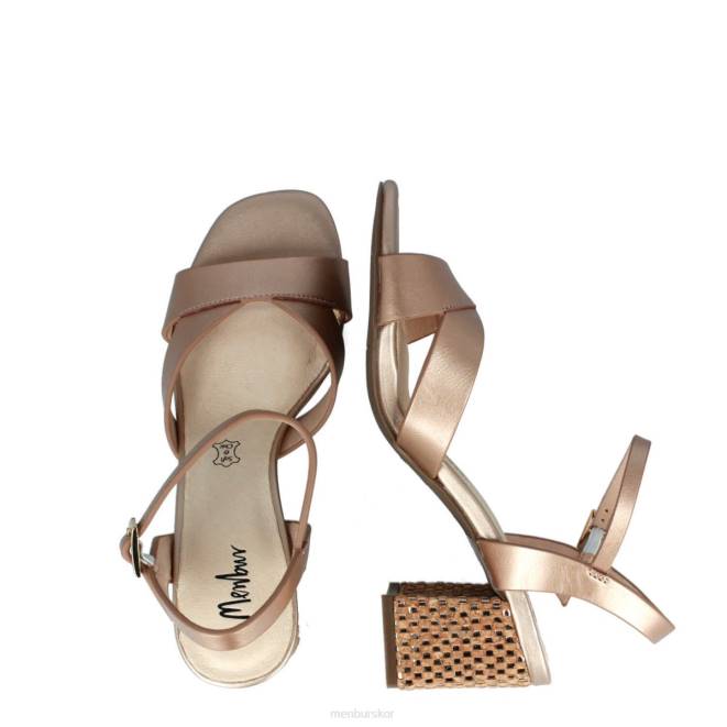 Menbur kvinnor smink rosa bana casual chic sko 608J473