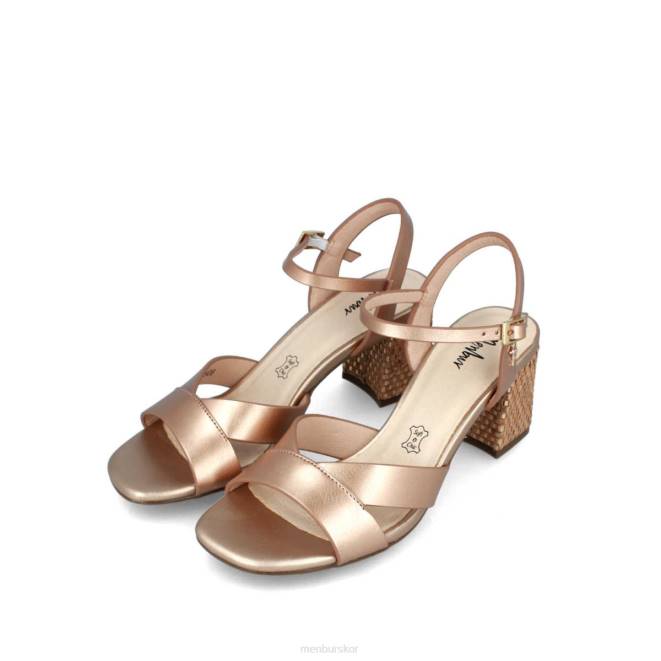 Menbur kvinnor smink rosa bana casual chic sko 608J473