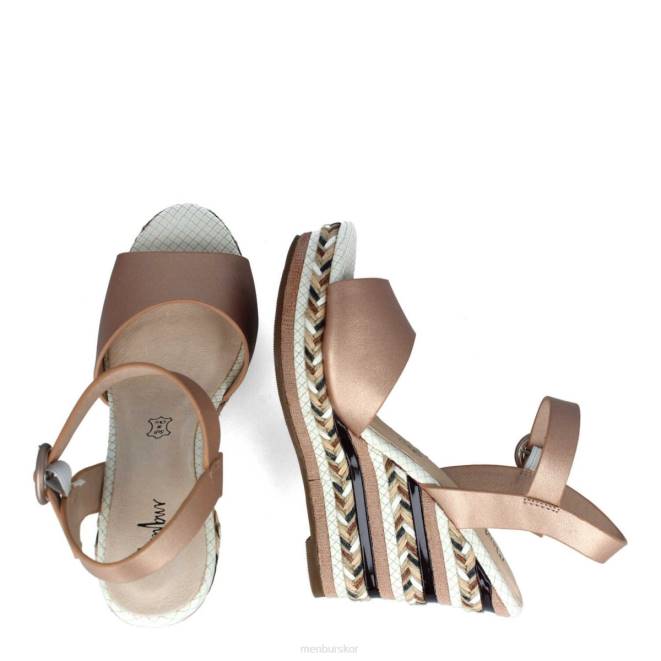 Menbur kvinnor smink rosa barbanella casual chic sko 608J3435