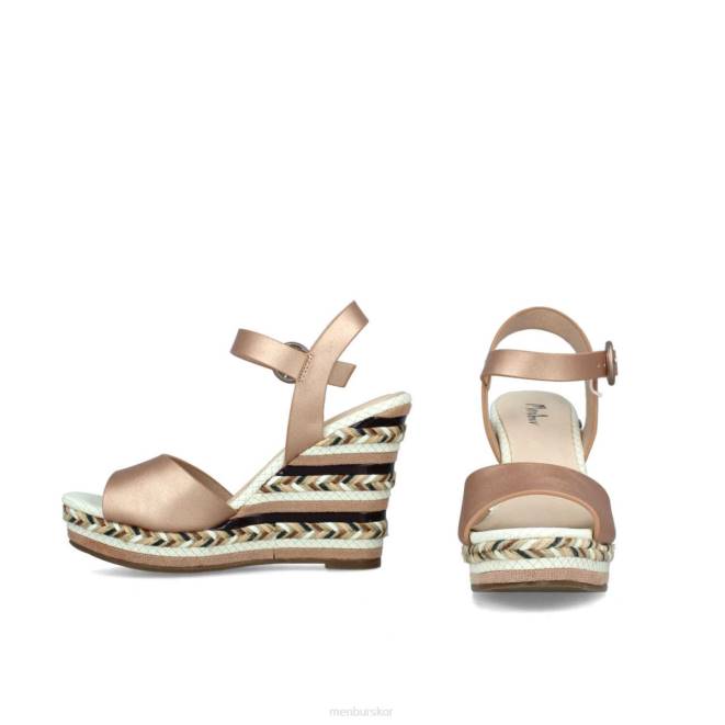 Menbur kvinnor smink rosa barbanella casual chic sko 608J3435