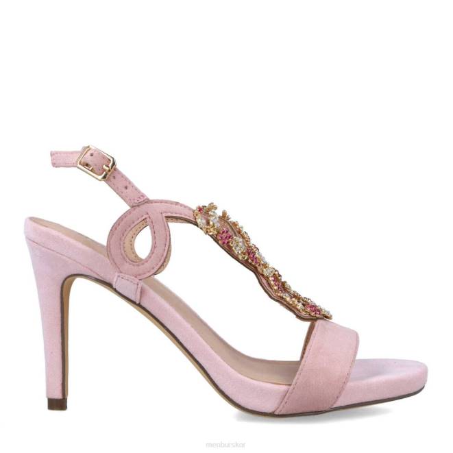 Menbur kvinnor smink rosa beivars casual chic sko 608J3103