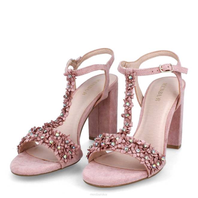 Menbur kvinnor smink rosa bergullo casual chic sko 608J3242