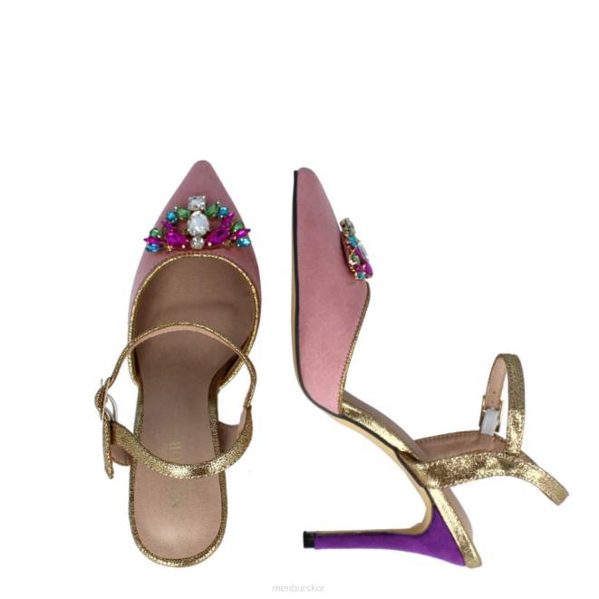 Menbur kvinnor smink rosa bertigaro casual chic sko 608J3136