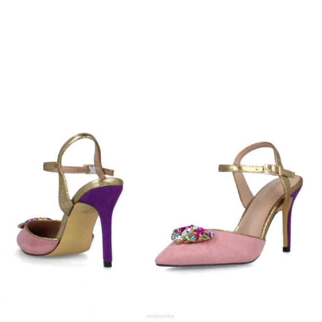 Menbur kvinnor smink rosa bertigaro casual chic sko 608J3136