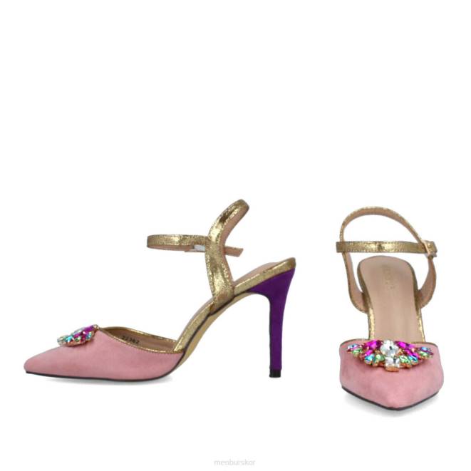 Menbur kvinnor smink rosa bertigaro casual chic sko 608J3136