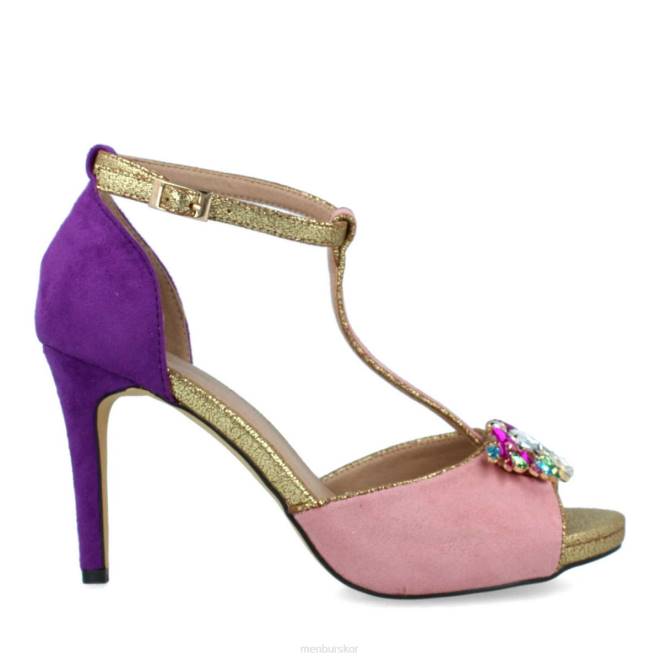 Menbur kvinnor smink rosa biauzzo casual chic sko 608J3084