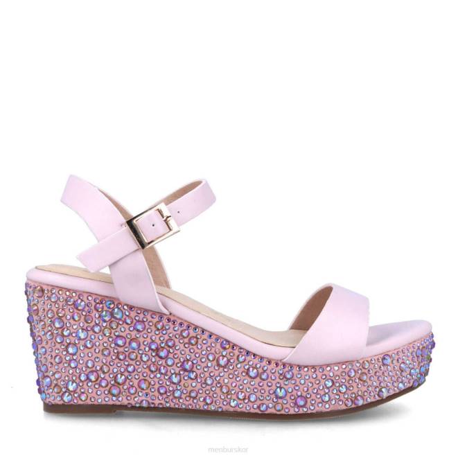 Menbur kvinnor smink rosa blumau casual chic sko 608J3628