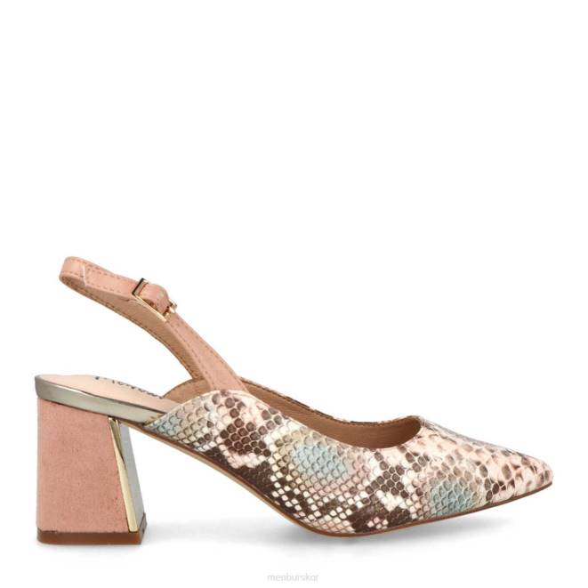 Menbur kvinnor smink rosa bondeno casual chic sko 608J466