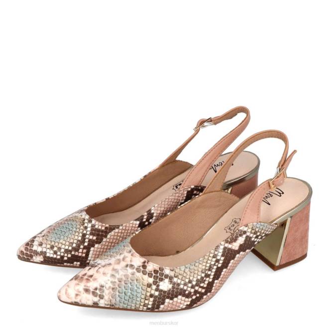 Menbur kvinnor smink rosa bondeno casual chic sko 608J466