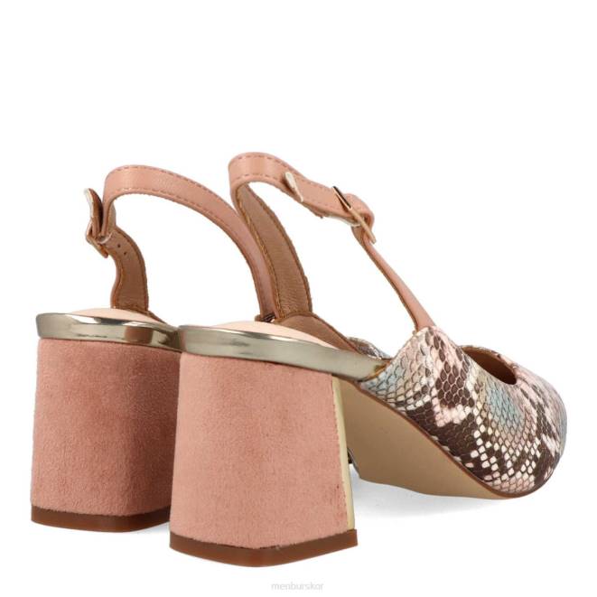 Menbur kvinnor smink rosa bondeno casual chic sko 608J466