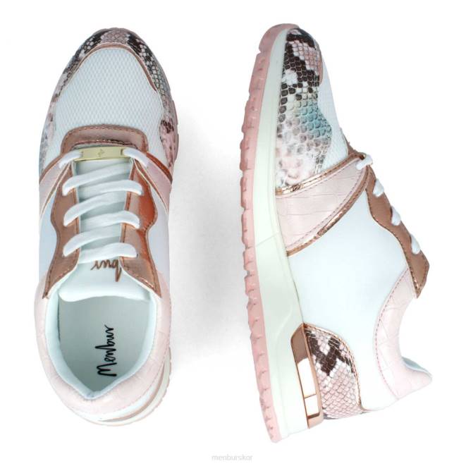 Menbur kvinnor smink rosa borgotaro casual chic sko 608J3602