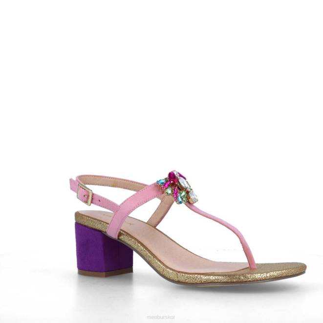 Menbur kvinnor smink rosa borriana casual chic sko 608J3121