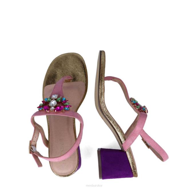 Menbur kvinnor smink rosa borriana casual chic sko 608J3121