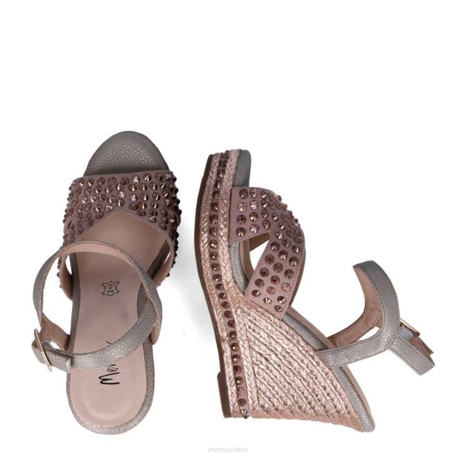 Menbur kvinnor smink rosa breuil casual chic sko 608J235