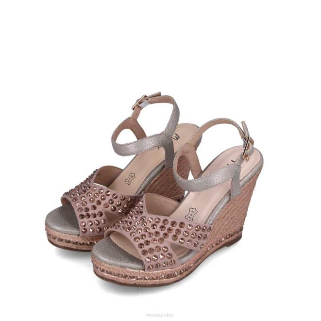 Menbur kvinnor smink rosa breuil casual chic sko 608J235