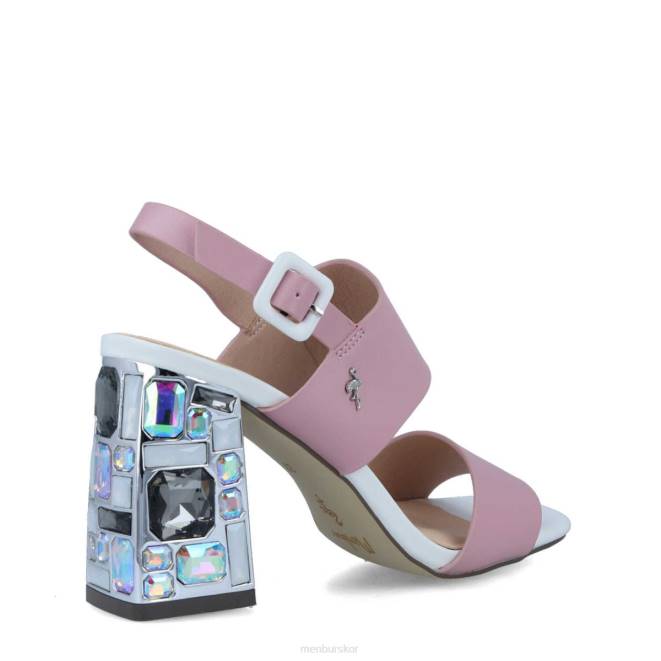 Menbur kvinnor smink rosa brindisi casual chic sko 608J3097