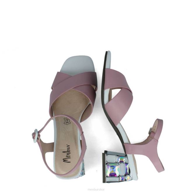 Menbur kvinnor smink rosa brirus casual chic sko 608J3122