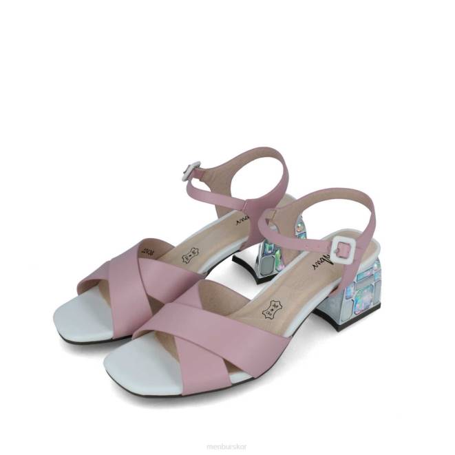 Menbur kvinnor smink rosa brirus casual chic sko 608J3122
