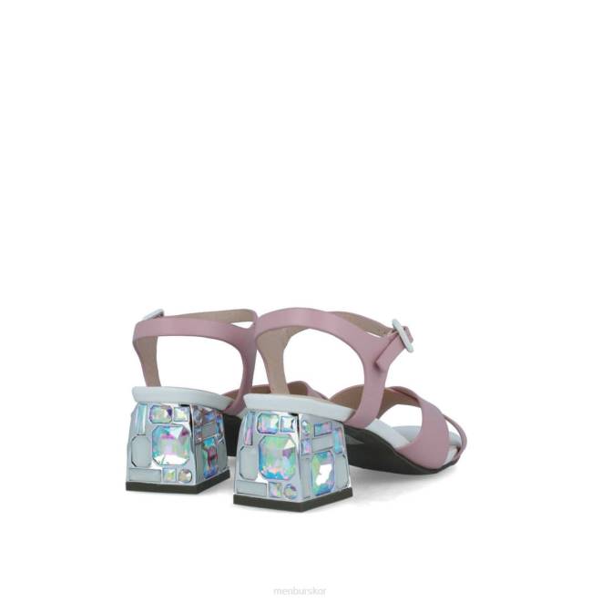 Menbur kvinnor smink rosa brirus casual chic sko 608J3122