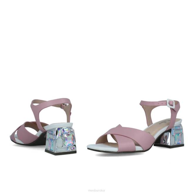 Menbur kvinnor smink rosa brirus casual chic sko 608J3122