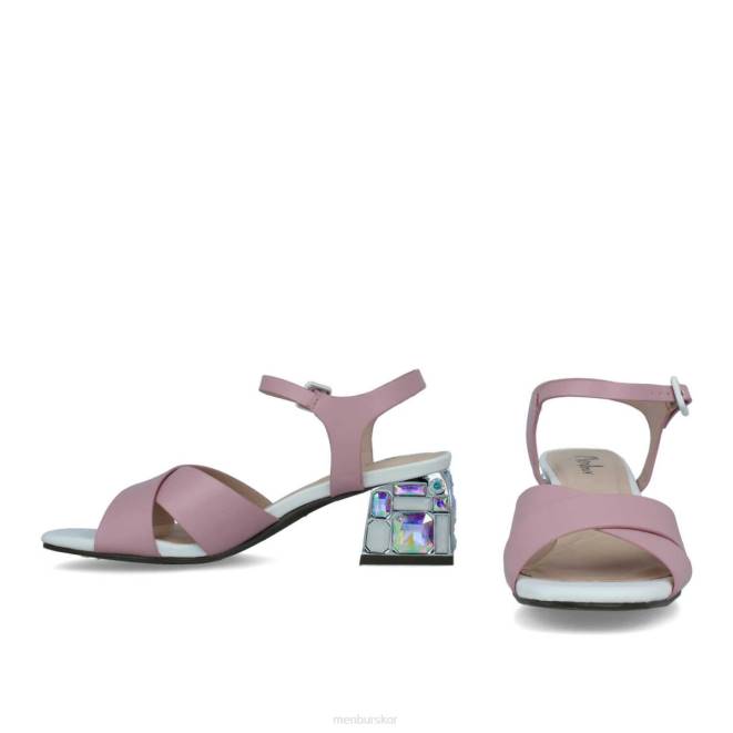 Menbur kvinnor smink rosa brirus casual chic sko 608J3122