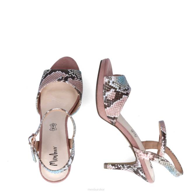 Menbur kvinnor smink rosa calasetta casual chic sko 608J3309