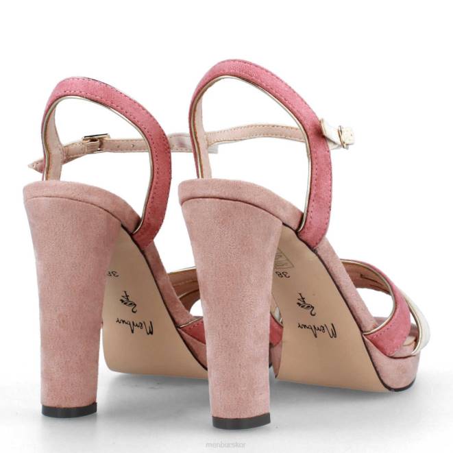 Menbur kvinnor smink rosa felice casual chic sko 608J3054