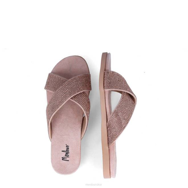 Menbur kvinnor smink rosa forno casual chic sko 608J3184